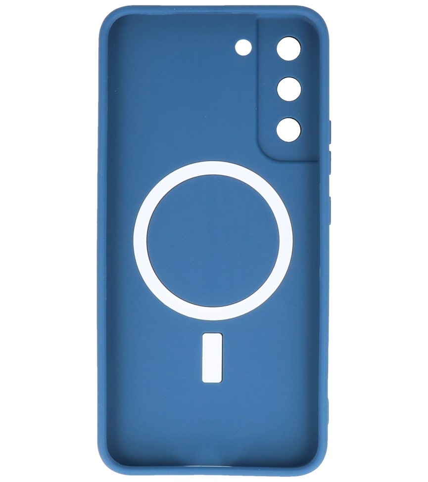 Funda MagSafe para Samsung Galaxy S22 Plus Azul marino