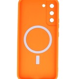 Funda MagSafe para Samsung Galaxy S22 Plus Naranja