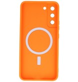 MagSafe-Hülle für Samsung Galaxy S22 Plus Orange