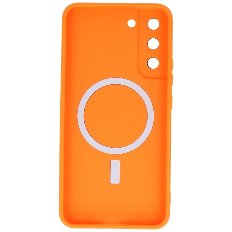 MagSafe-Hülle für Samsung Galaxy S22 Plus Orange