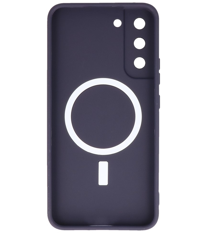 Coque MagSafe pour Samsung Galaxy S22 Plus Violet Nuit