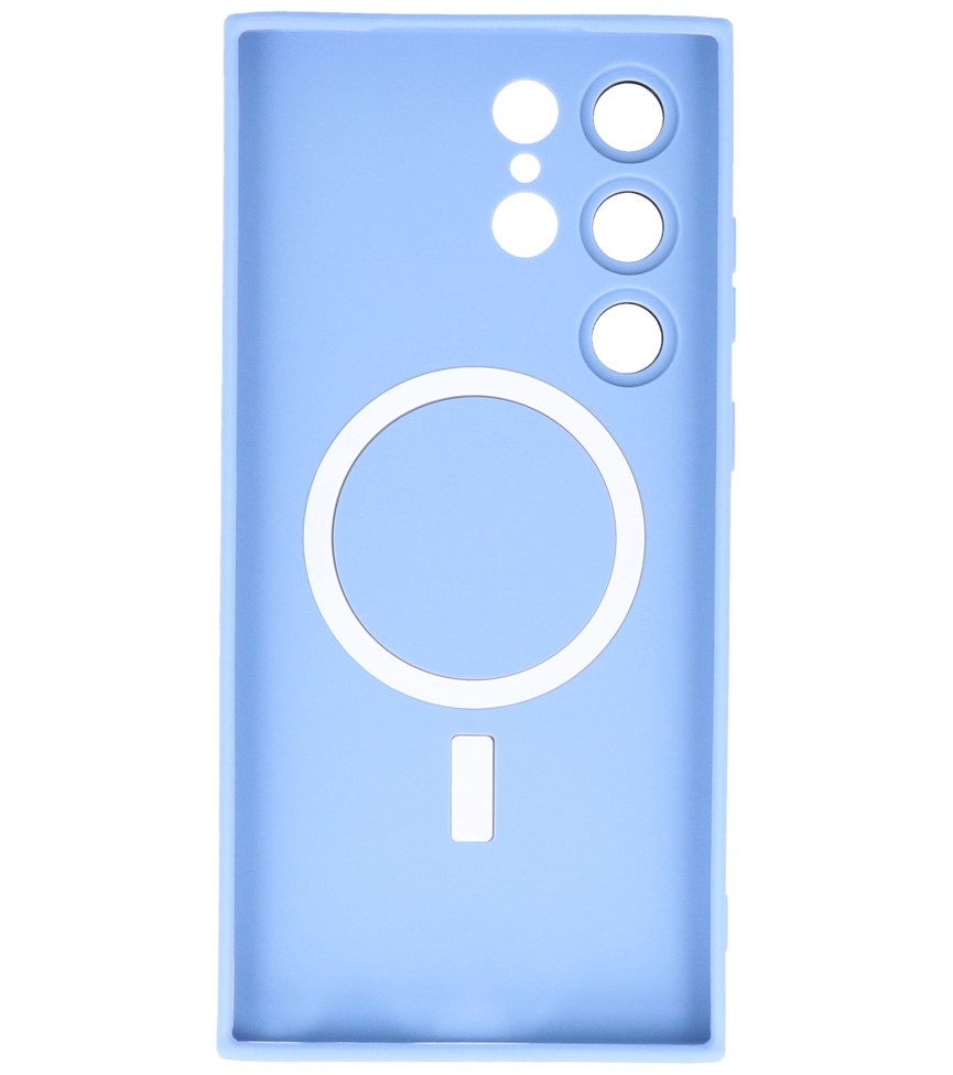 MagSafe etui til Samsung Galaxy S22 Ultra Blue