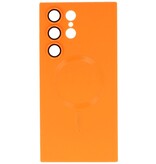 Funda MagSafe para Samsung Galaxy S22 Ultra Naranja