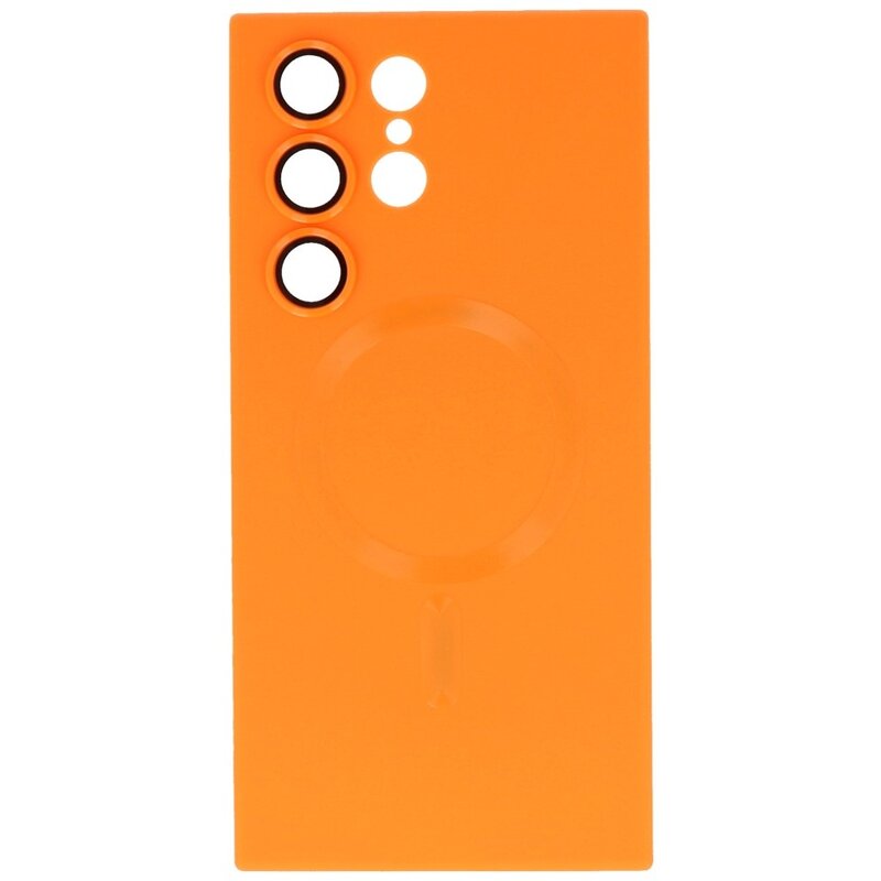 Funda MagSafe para Samsung Galaxy S22 Ultra Naranja
