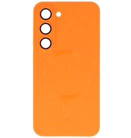 Coque MagSafe pour Samsung Galaxy S23 Orange