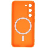 MagSafe Case for Samsung Galaxy S23 Orange