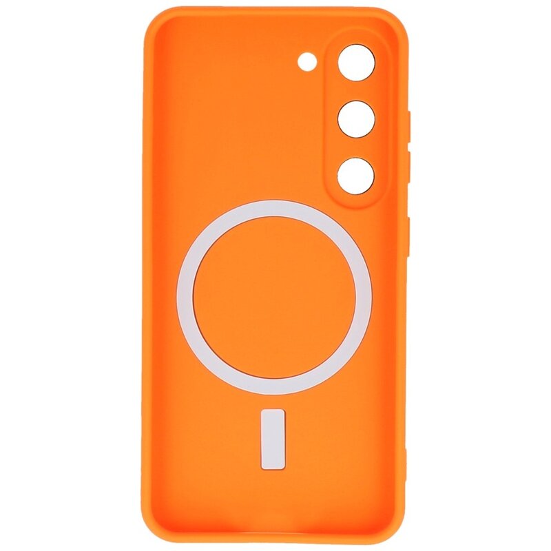 Funda MagSafe para Samsung Galaxy S23 Naranja