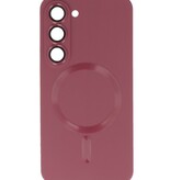 Coque MagSafe pour Samsung Galaxy S23 Marron