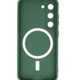 Custodia MagSafe per Samsung Galaxy S23 Verde scuro