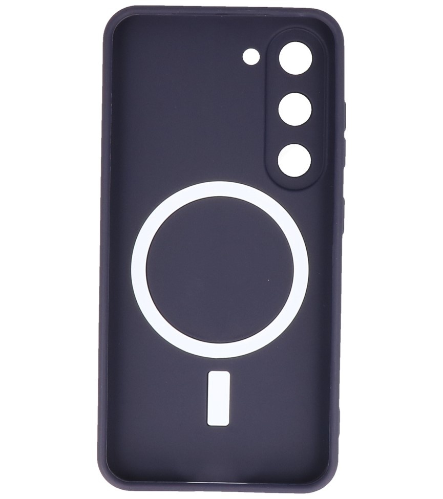 Coque MagSafe pour Samsung Galaxy S23 Plus Violet Nuit