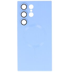 Coque MagSafe pour Samsung Galaxy S23 Ultra Bleu