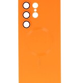 MagSafe-Hülle für Samsung Galaxy S23 Ultra Orange