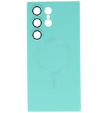 Coque MagSafe pour Samsung Galaxy S23 Ultra Turquoise
