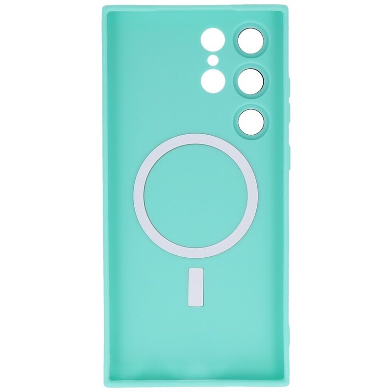Coque MagSafe pour Samsung Galaxy S23 Ultra Turquoise