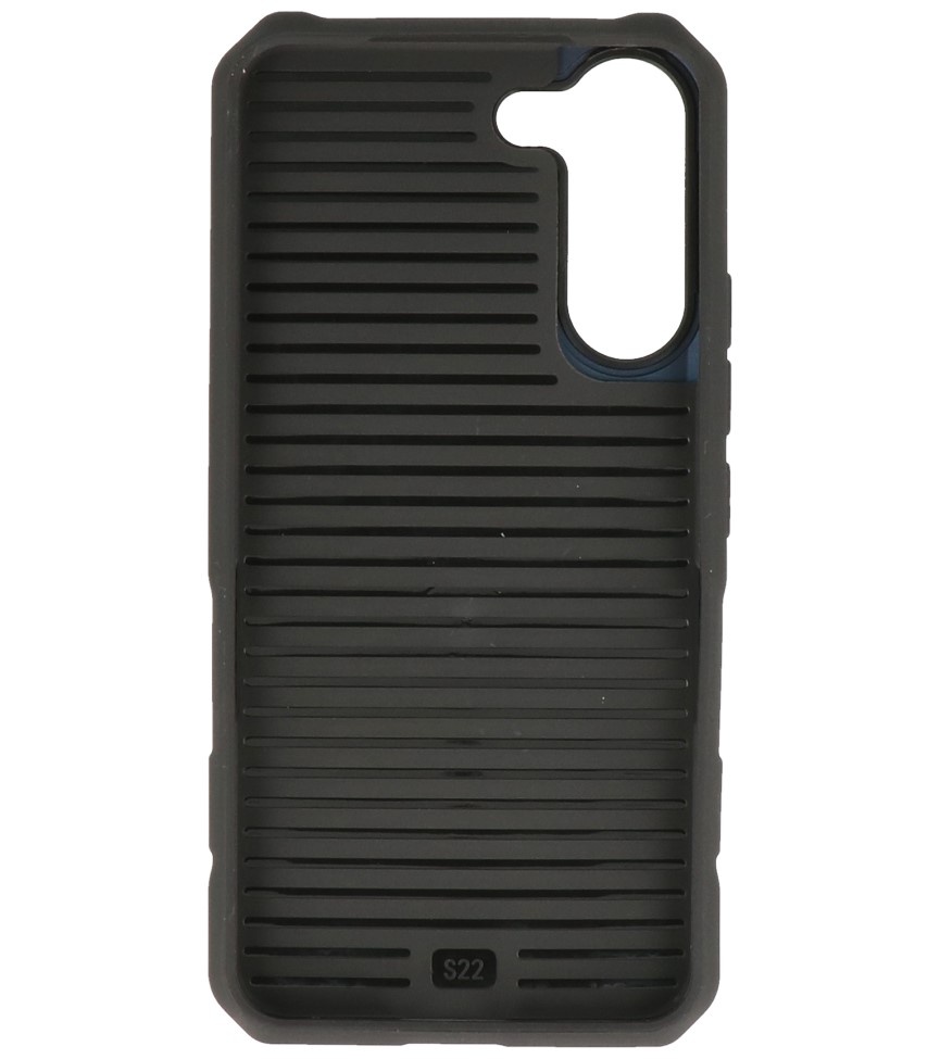 Magnetisk opladningsetui til Samsung Galaxy S21 Navy