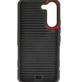Coque de charge magnétique pour Samsung Galaxy S21 Rouge