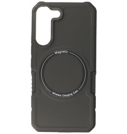 Coque de charge magnétique pour Samsung Galaxy S21 FE Noir