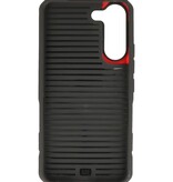 Coque de charge magnétique pour Samsung Galaxy S21 FE Rouge