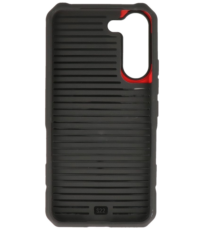 Magnetic Charging Case voor Samsung Galaxy S21 FE Rood