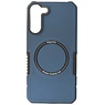 Magnetisk opladningsetui til Samsung Galaxy S21 Plus Navy