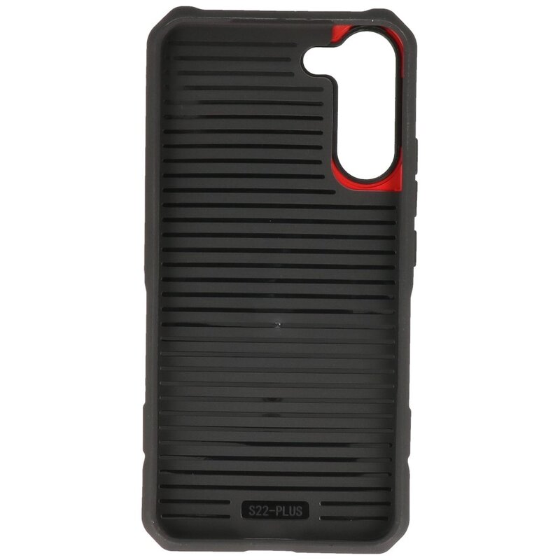 Magnetic Charging Case voor Samsung Galaxy S21 Plus Rood