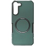 Estuche de carga magnética para Samsung Galaxy S21 Plus verde oscuro