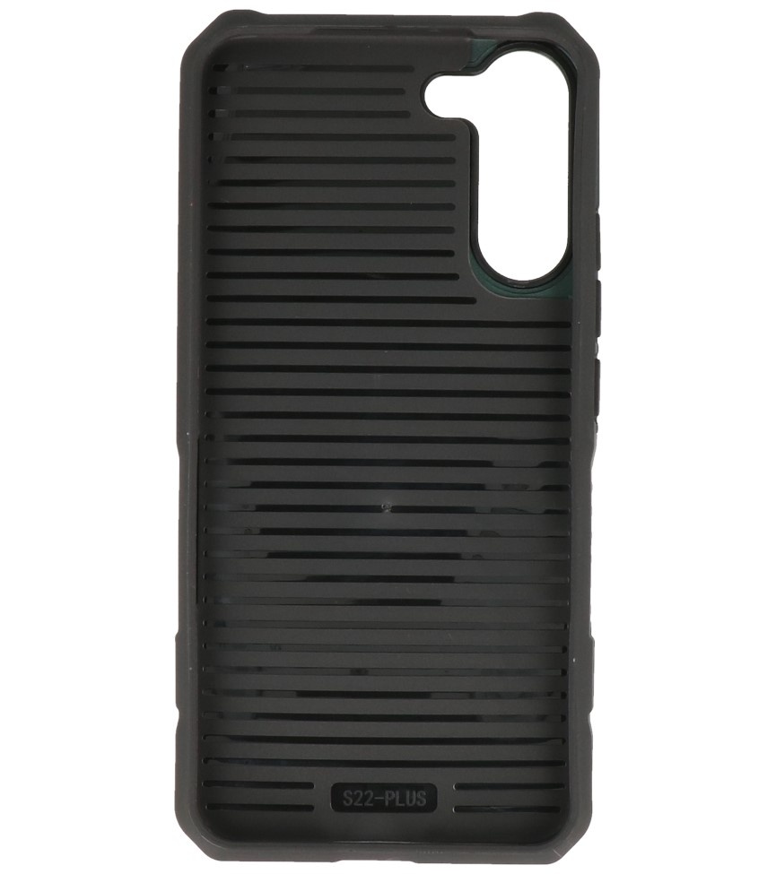 Coque de charge magnétique pour Samsung Galaxy S21 Plus Vert foncé