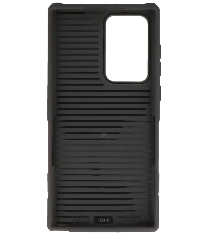 Coque de charge magnétique pour Samsung Galaxy S21 Ultra Noir