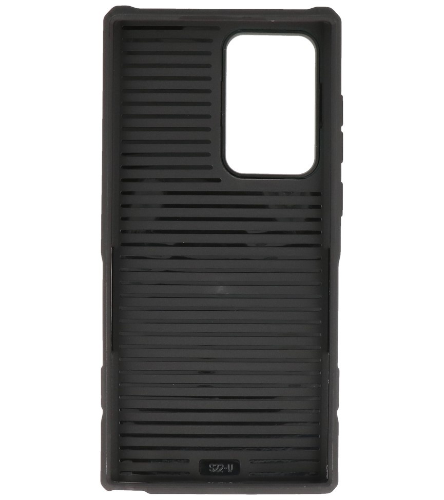 Magnetische Ladehülle für Samsung Galaxy S21 Ultra Dunkelgrün