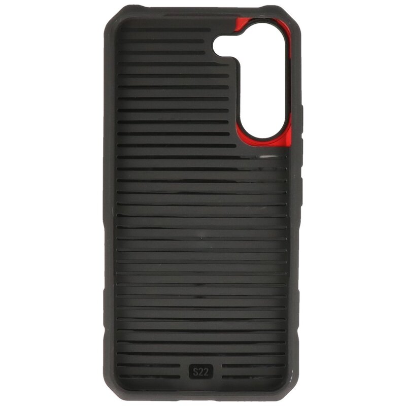 Magnetic Charging Case for Samsung Galaxy S22 Red