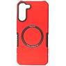 Magnetic Charging Case voor Samsung Galaxy S22 Plus Rood