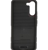 Estuche de carga magnética para Samsung Galaxy S22 Plus Rojo burdeos