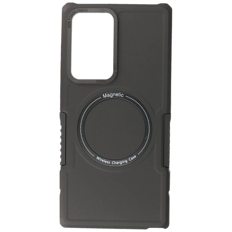 Magnetisk opladningsetui til Samsung Galaxy S22 Ultra Black