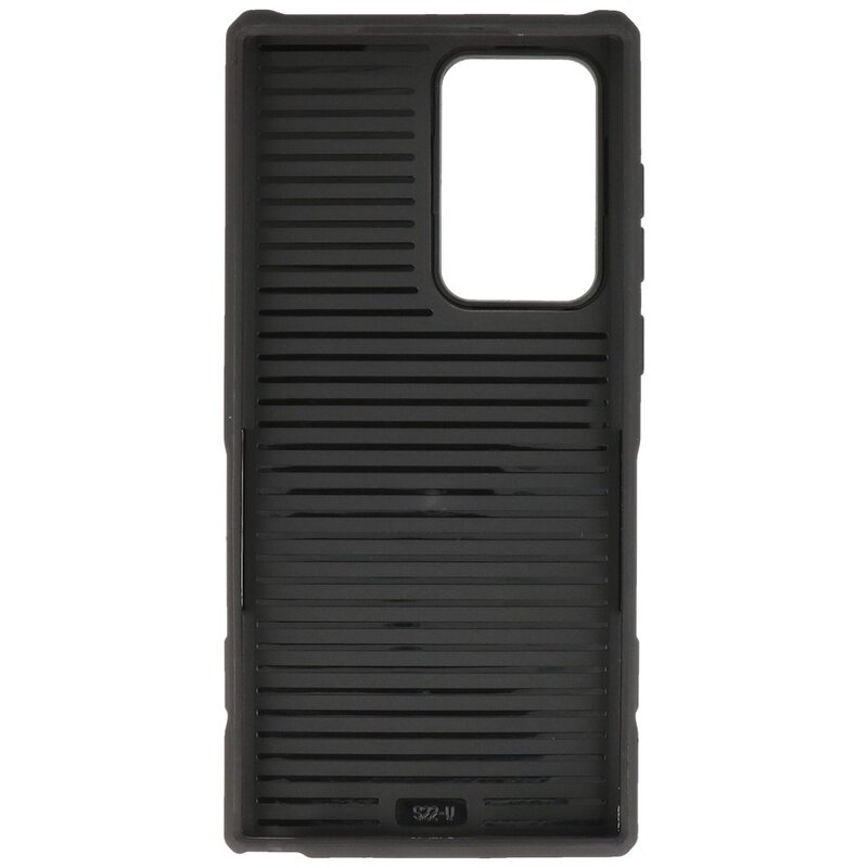 Magnetic Charging Case voor Samsung Galaxy S22 Ultra Zwart