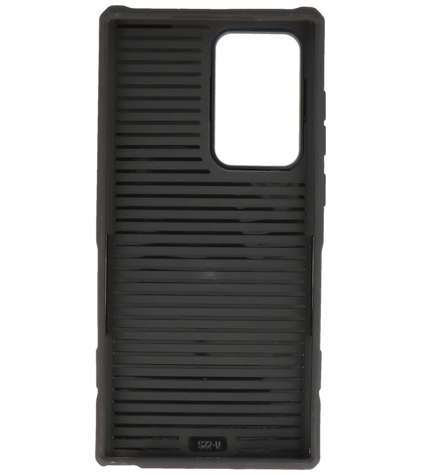 Custodia di ricarica magnetica per Samsung Galaxy S22 Ultra Navy