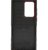 Magnetic Charging Case voor Samsung Galaxy S22 Ultra Rood