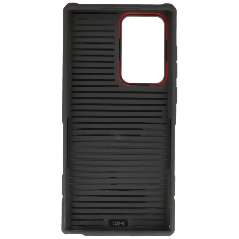 Magnetisk opladningsetui til Samsung Galaxy S22 Ultra Red