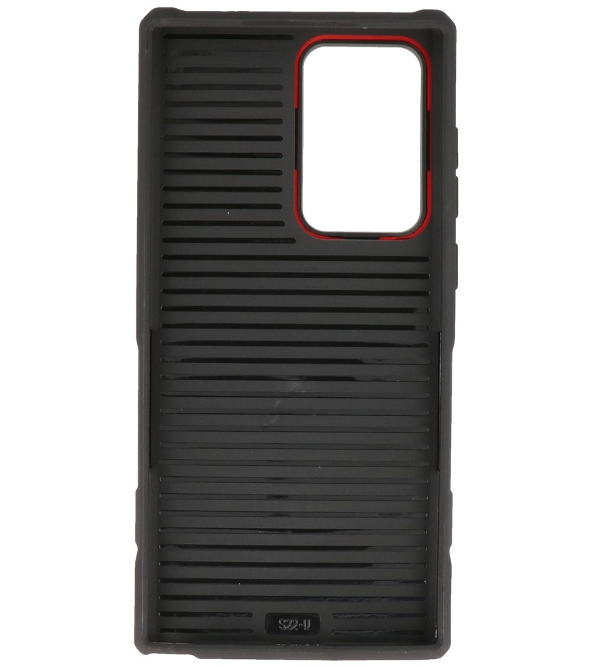 Magnetische Ladehülle für Samsung Galaxy S22 Ultra Rot
