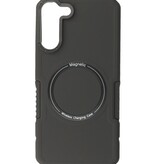 Magnetic Charging Case for Samsung Galaxy S23 Plus Black