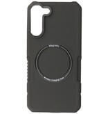 Coque de charge magnétique pour Samsung Galaxy S23 Plus Noir