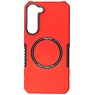 Magnetic Charging Case voor Samsung Galaxy S23 Plus Rood