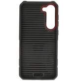 Coque de charge magnétique pour Samsung Galaxy S23 Plus Rouge