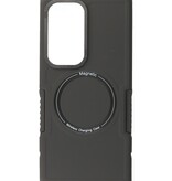Coque de charge magnétique pour Samsung Galaxy S23 Ultra Noir