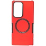 Coque de charge magnétique pour Samsung Galaxy S23 Ultra Rouge