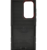Magnetische Ladehülle für Samsung Galaxy S23 Ultra Rot