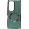 Estuche de carga magnética para Samsung Galaxy S23 Ultra Dark Green