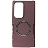 Estuche de carga magnética para Samsung Galaxy S23 Ultra Borgoña Rojo