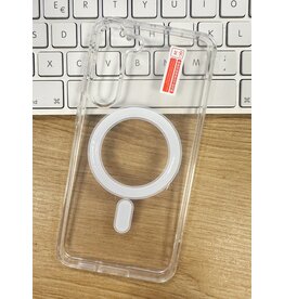 MagSafe Transparent Hard Case for Samsung Galaxy S22