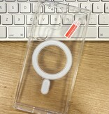 Estuche rígido transparente MagSafe para Samsung Galaxy S23 Ultra