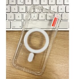 Étui rigide transparent MagSafe pour iPhone XR